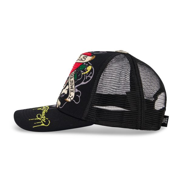 Rhinestone LKS Skull Hat - Image 4