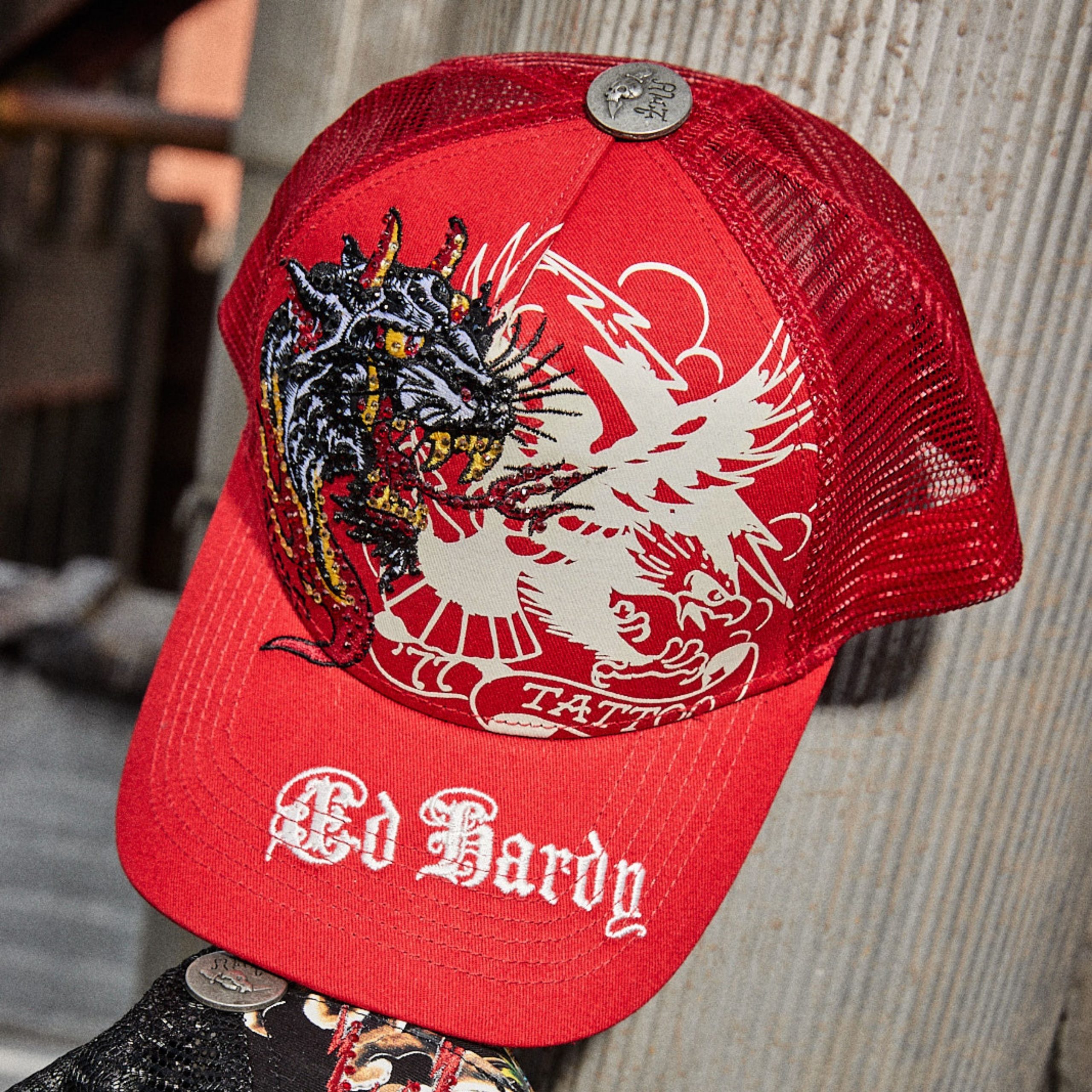 Embroidered Eagle Panther Hat - Image 2