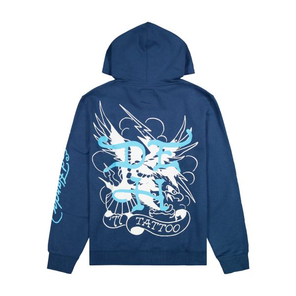 Dagger Snake Mens Hoodie - Image 2