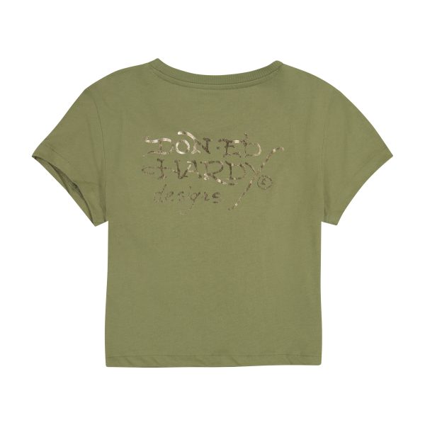 Death Before Dishonor Baby Tee - Image 2