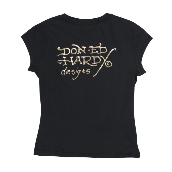 Peacock Cap Sleeve Tee - Image 2
