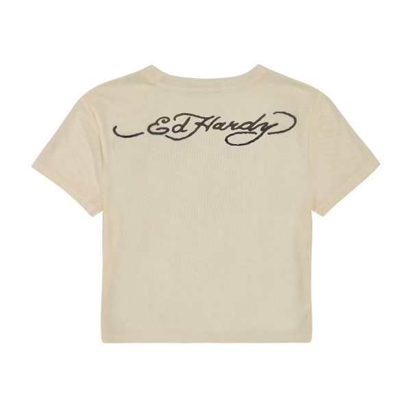 Mesh Swallow Baby Tee - Image 3