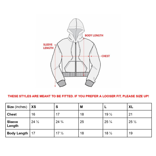 Tiger Lotus Cropped Hoodie - Image 3