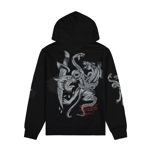 Panther Fleece Zip Front Hoodie - Image 2